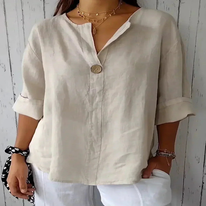 Jessa™ | Casual V-neck Blouse