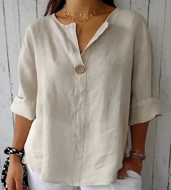 Jessa™ | Casual V-neck Blouse