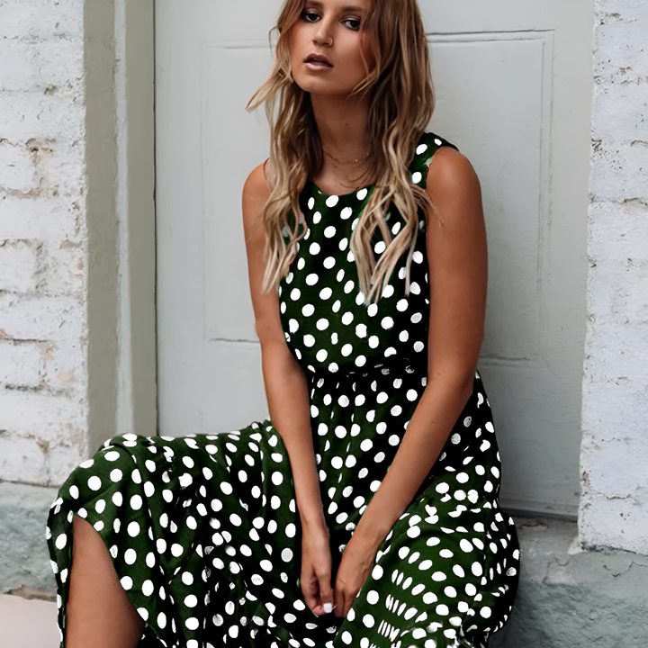 Nadja | Elegant Dress With Polka Dots