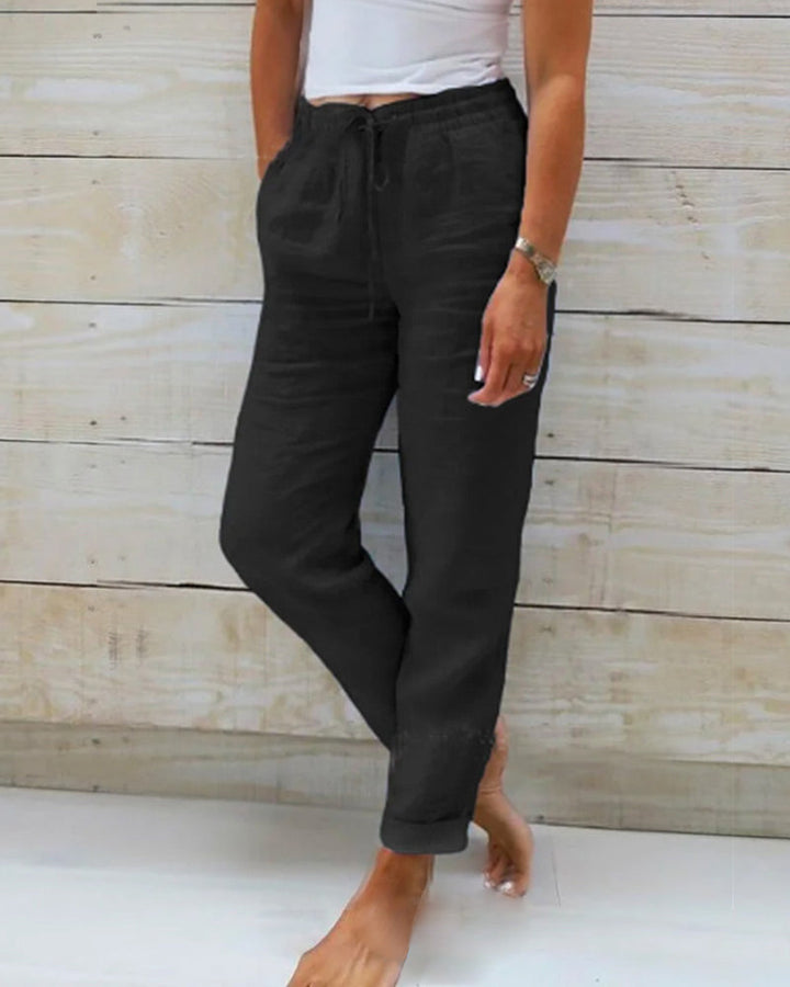 Isla™ | Relaxed Fit Linen Pants