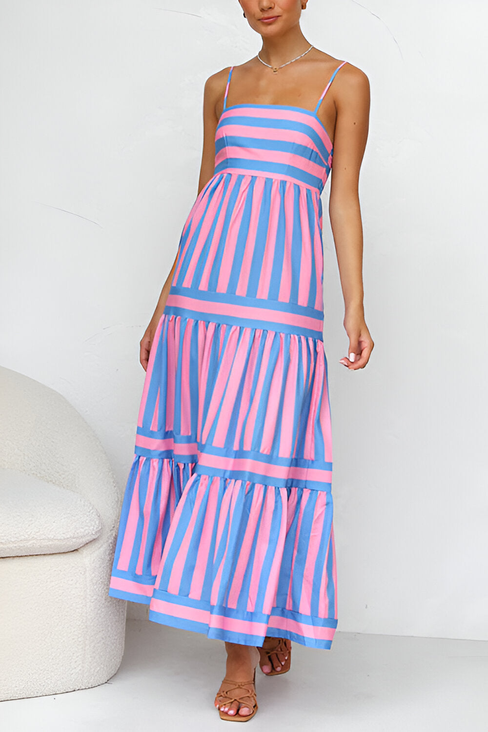 Evelisse - Chic Striped Sundress