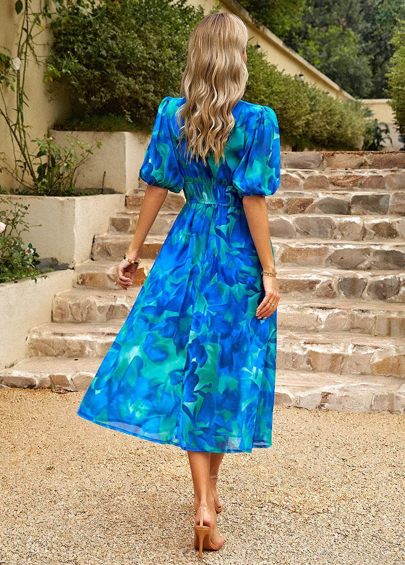 CHELSEA - Floral Midi Dress