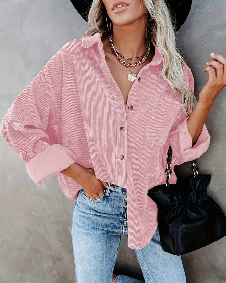 Bella Vintage velvet shirt