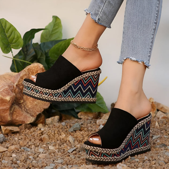 Zelina™ - Boho Wedge Sandals