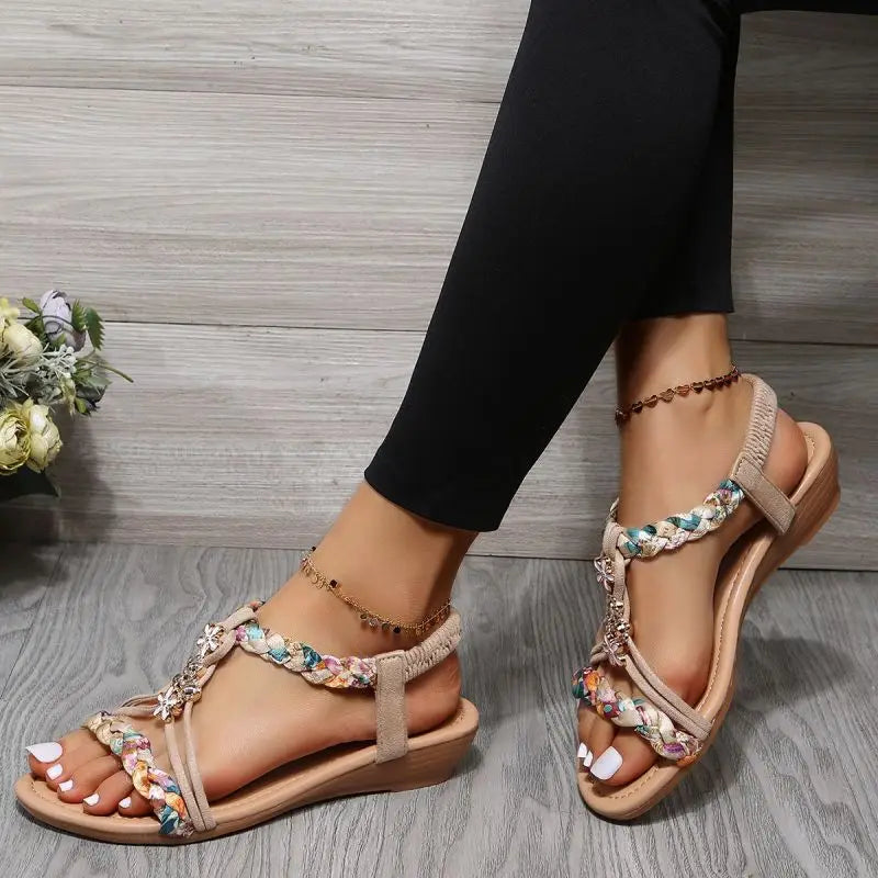 Khate™ - Braided Flat Sandals