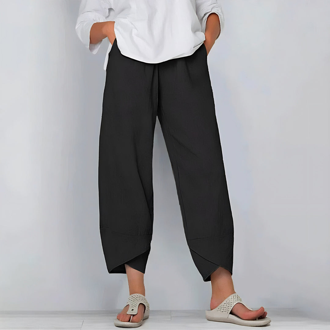 BEKARDO | Bella Chic Linen Trousers