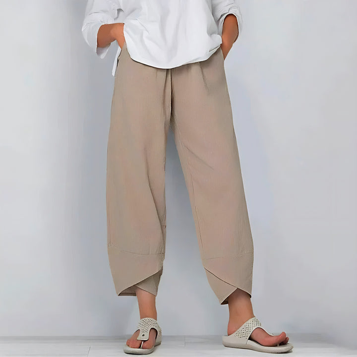 BEKARDO | Bella Chic Linen Trousers