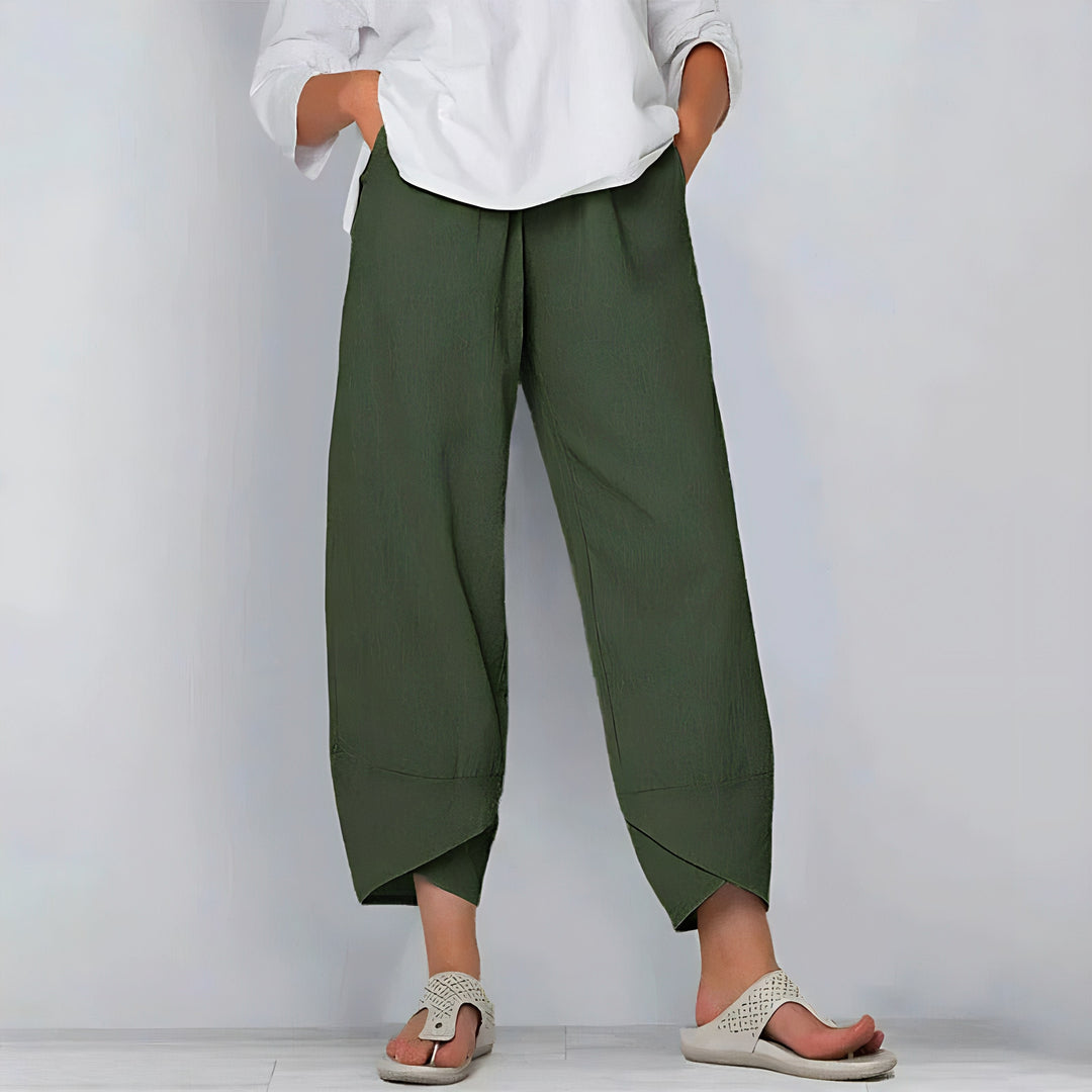 BEKARDO | Bella Chic Linen Trousers