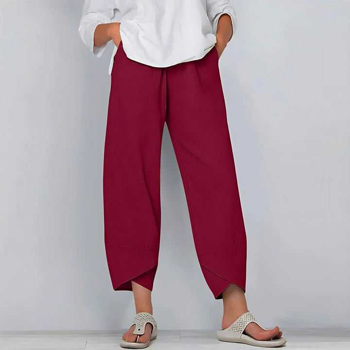 BEKARDO | Bella Chic Linen Trousers