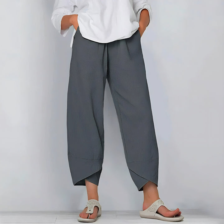 BEKARDO | Bella Chic Linen Trousers