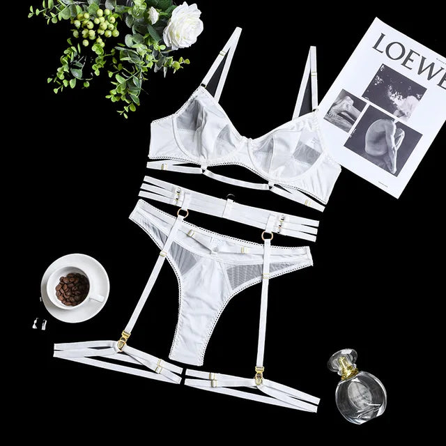 Adrianna™ - Alluring Mesh Lingerie Set